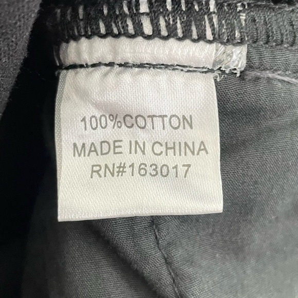 𝅺Princess Polly Elise Distressed Denim Shorts Black NWT - Picture 9 of 14